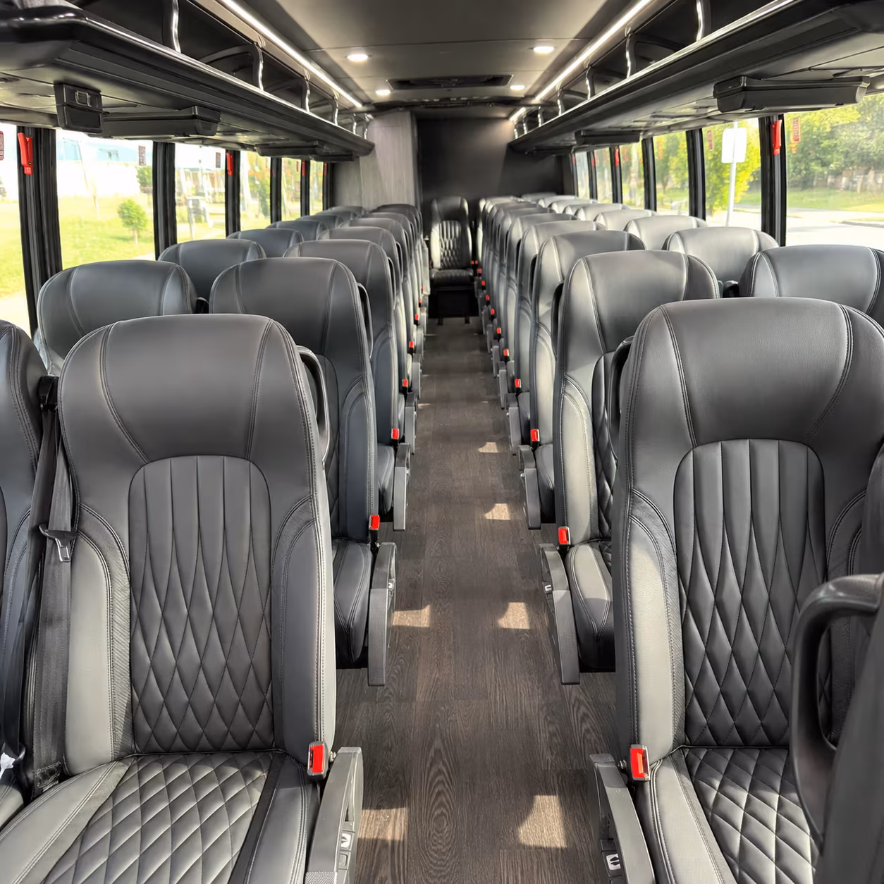 30 passenger minibus interior