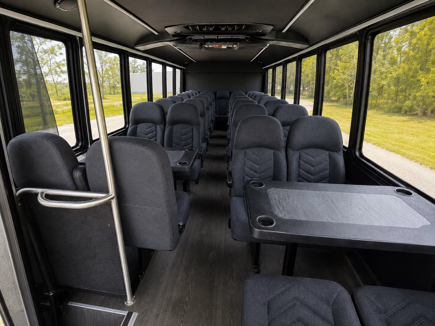 murrieta 18 passenger minibus interior
