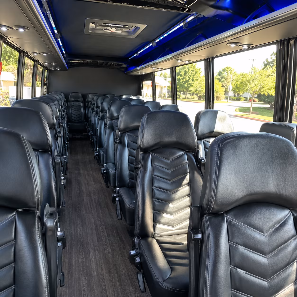 murrieta 25 passenger minibus inside