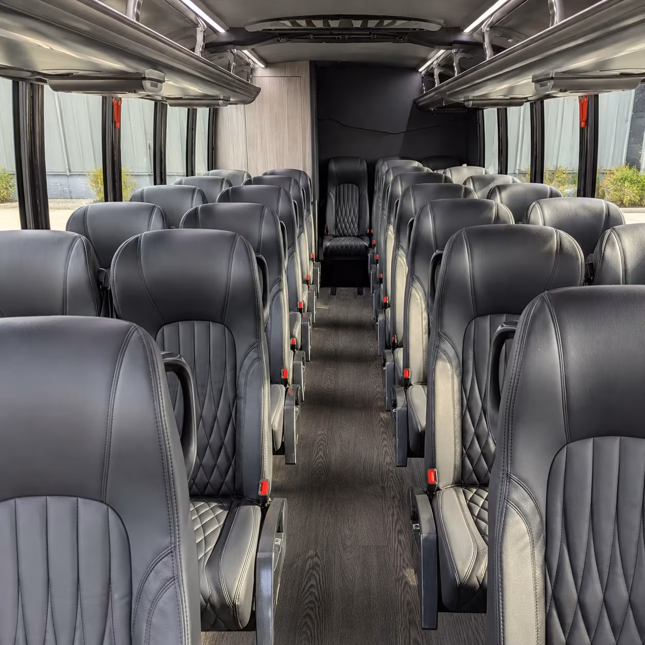 murrieta 25 passenger minibus interior