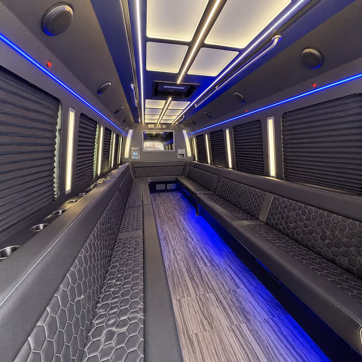 murrieta 30 passenger party bus interior