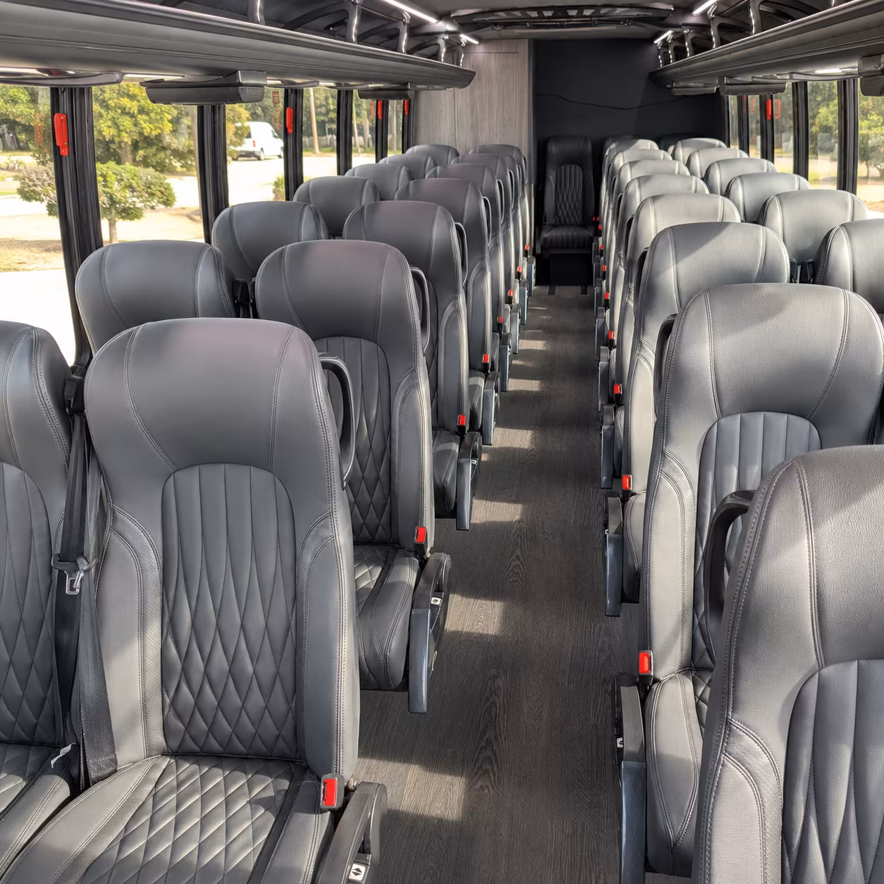 murrieta 35 passenger minibus interior