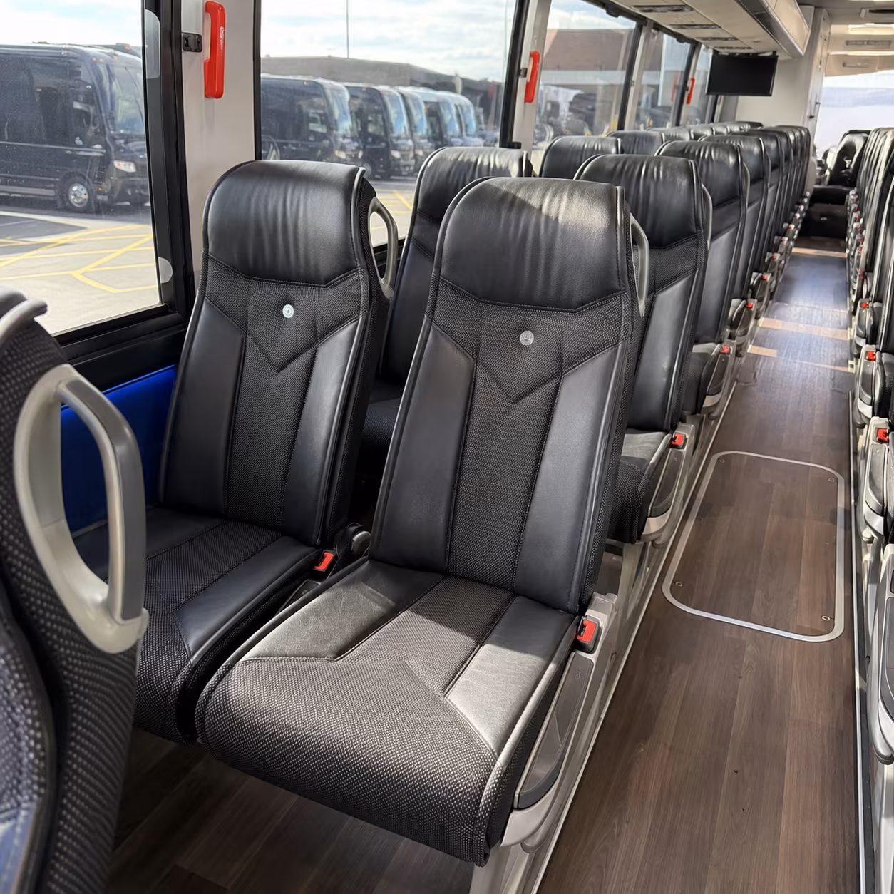 murrieta 40 passenger charter bus interior