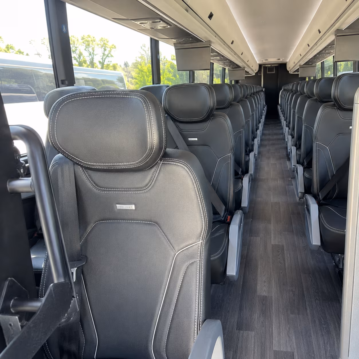 murrieta 47 passenger charter bus interior
