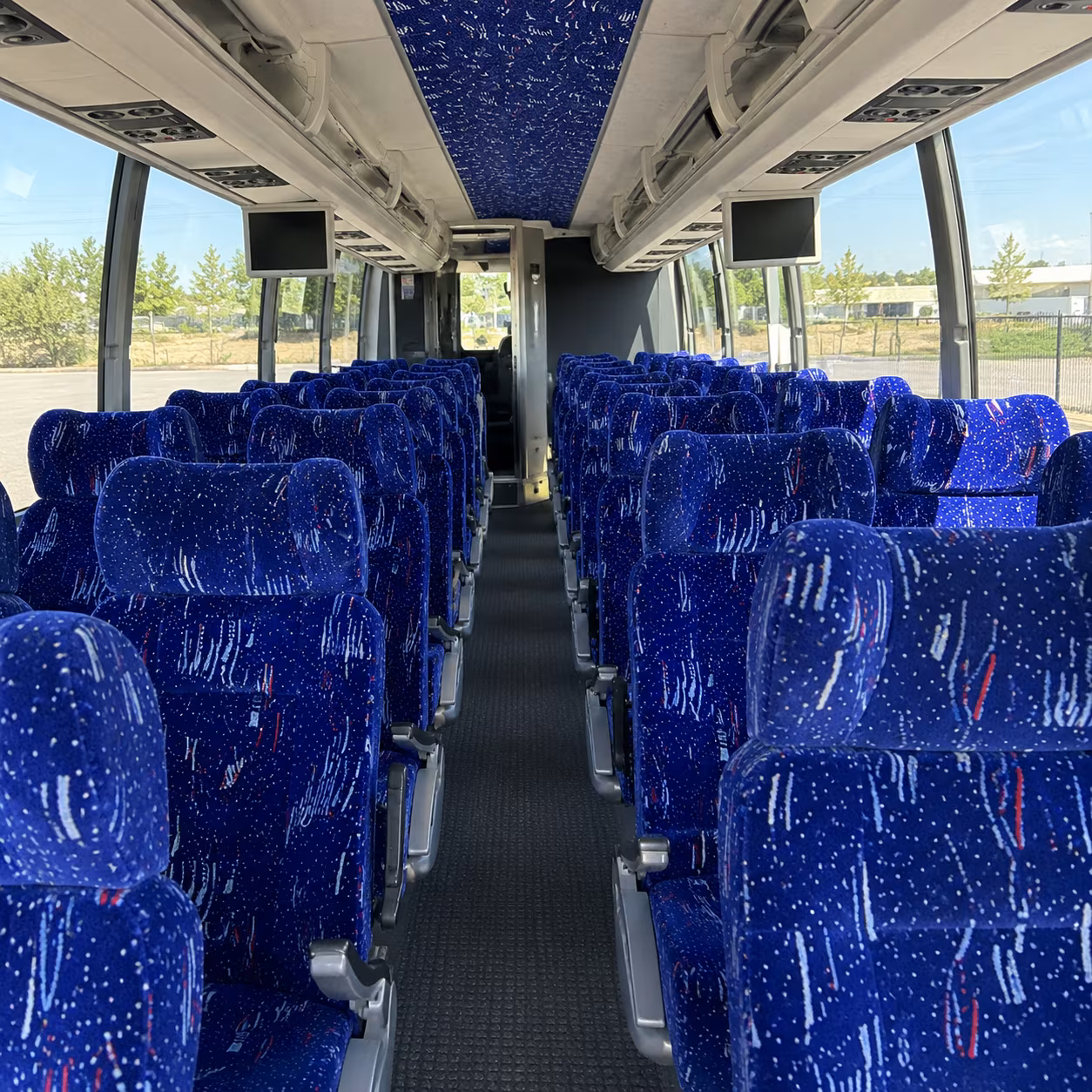 murrieta 54 passenger charter bus interior