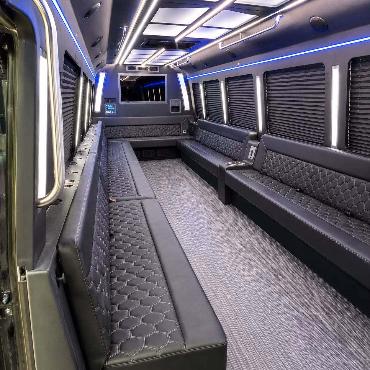murrieta party bus interior